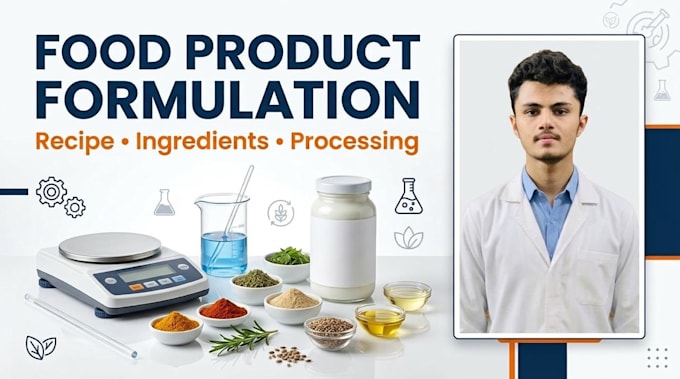 develop a food product formulation and recipe for your product