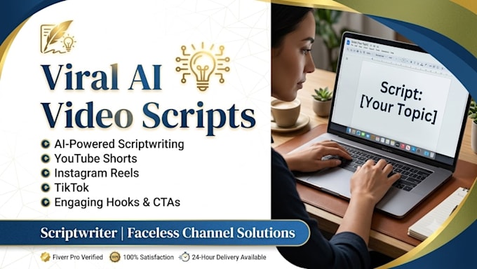 write engaging ai video scripts for youtube shorts, reels, and tiktok