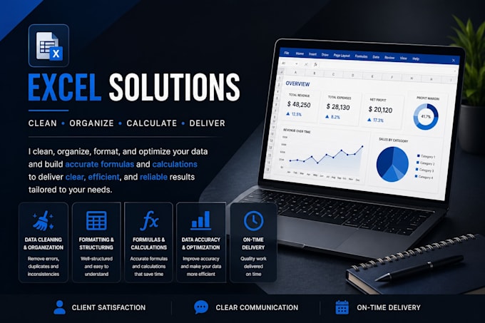 provide professional spreadsheet formatting and layout design