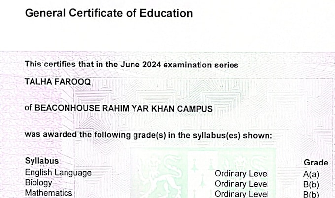 tutor o level english math and urdu