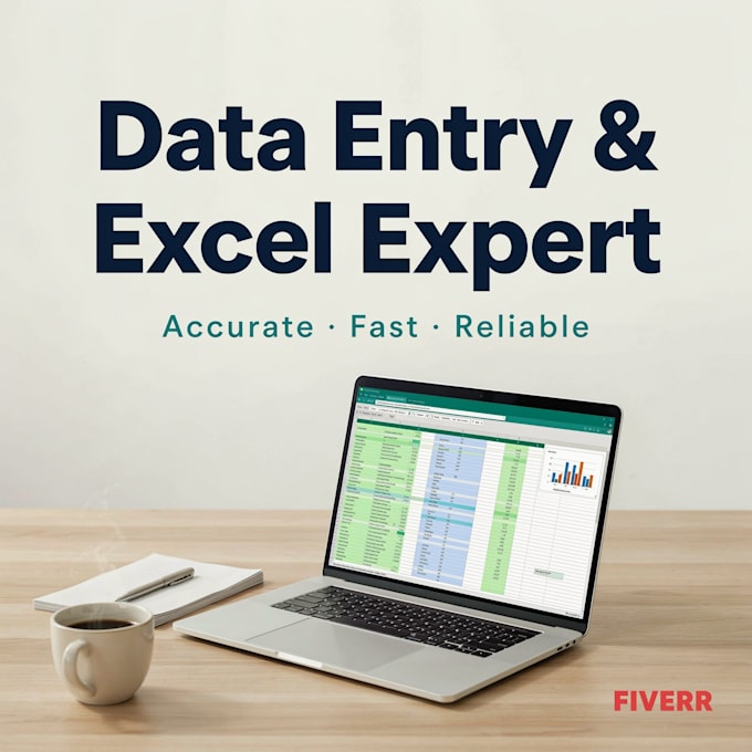 do expert data entry, excel data cleanup, and copy paste work