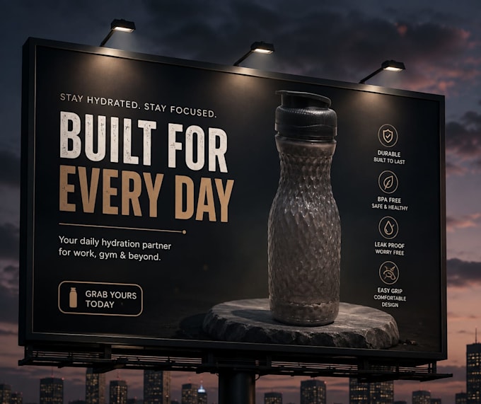 create premium billboard and social media ads