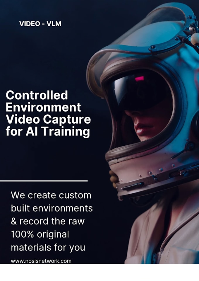 collect custom videos for llm and robotics training
