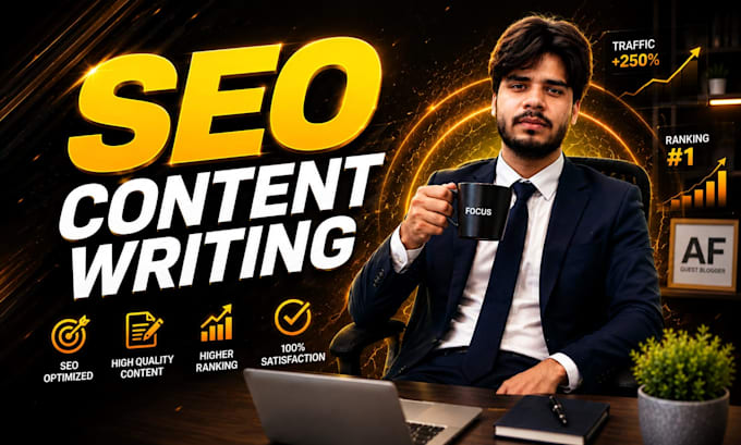 write SEO friendly website content and blog posts