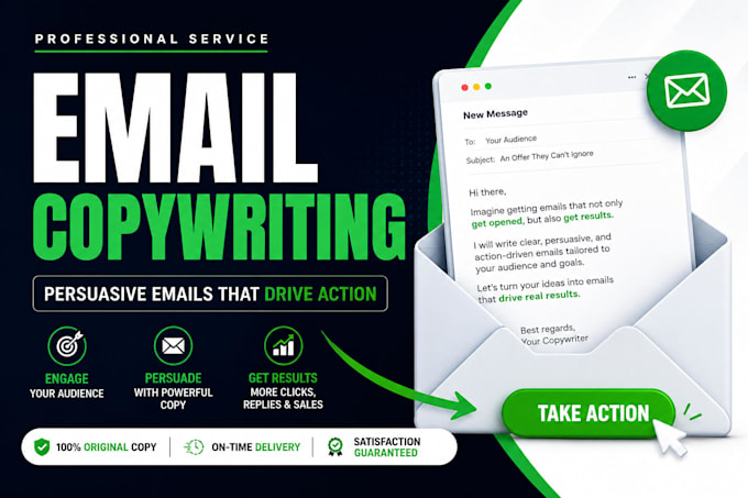 write persuasive sales emails and email copy