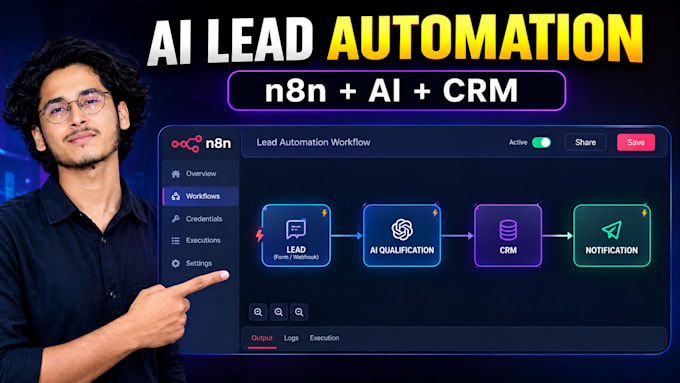 build ai lead generation and qualification automation with n8n