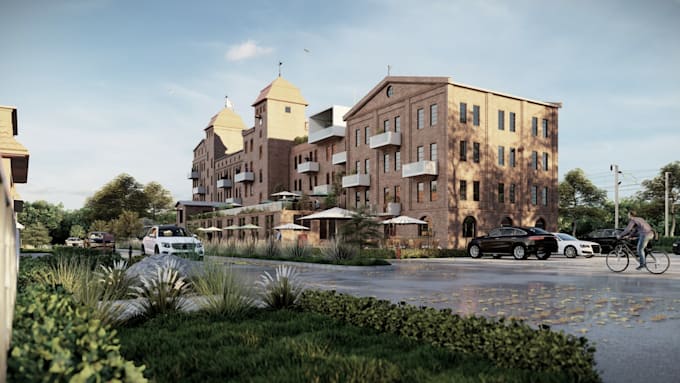 create 3d exterior and interior architectural walkthrough animation