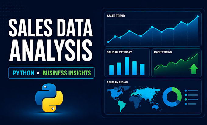 analyze your sales data using python and provide actionable business insights