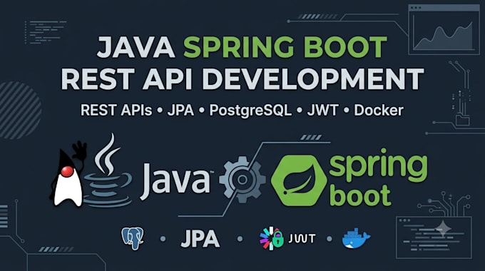 build scalable java spring boot backend applications