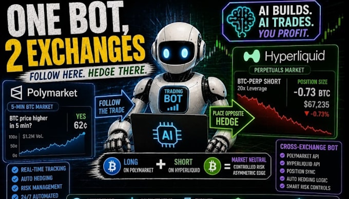 crypto trading bot polymarket kalshi arbitrage copy trading bot ai trading bot