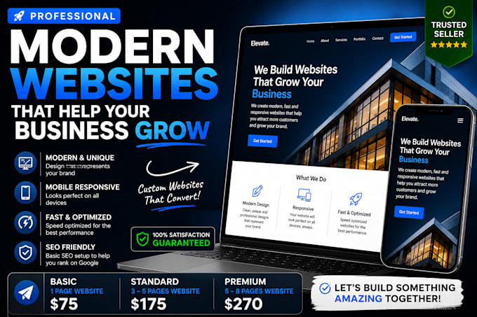 build a professional website