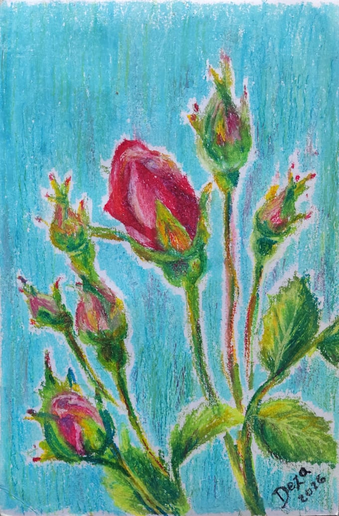 draw your favorite flowers