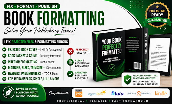do formatting for amazon kdp kindle ebook formatting paparback formatting