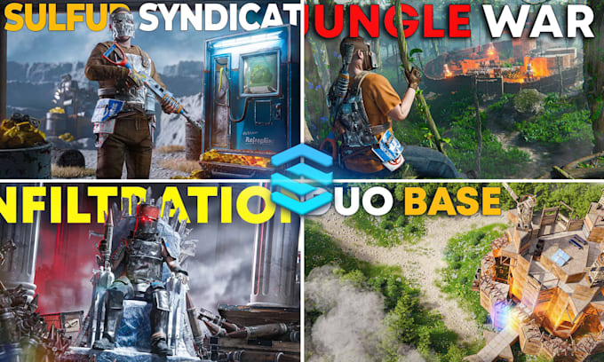 do professional 3d rust design high quality thumbnail
