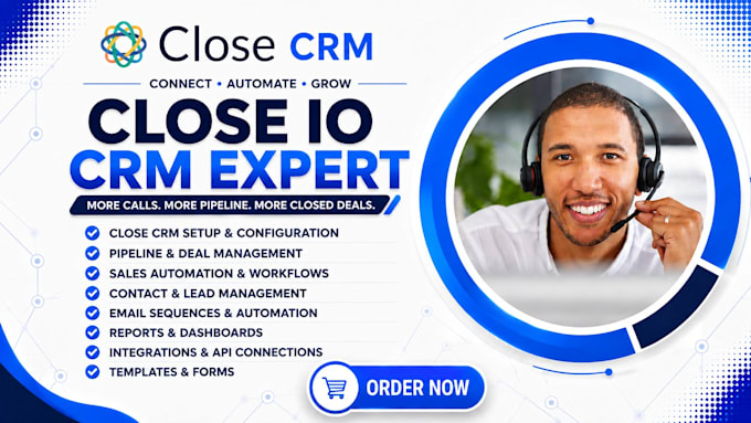 setup close io crm automation close pipeline integration