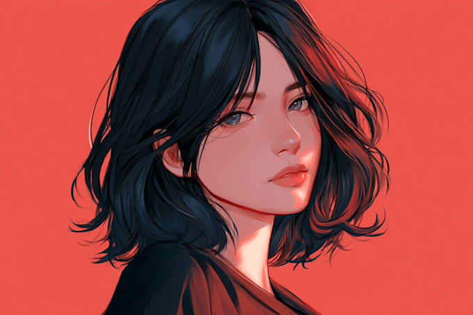 draw anime portrait for you