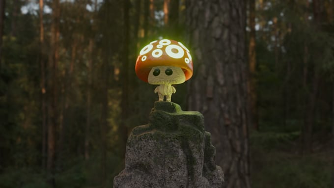 create a custom 3d model in blender