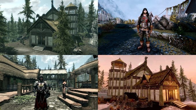 create custom armor weapons or character for skyrim fallout 4 resident
