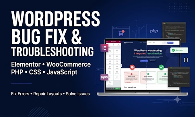 fix wordpress elementor and woocommerce issues