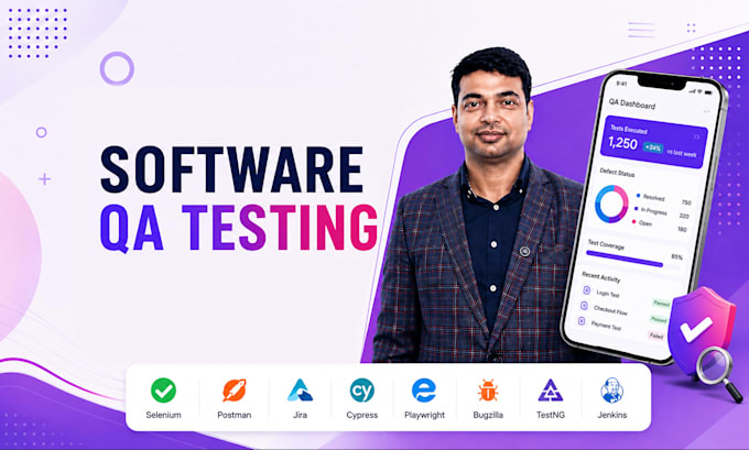 software QA testing and review your web or mobile app for usability, bugs, UI,UX