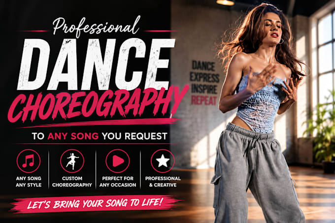 create a custom dance choreography for any song