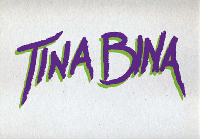 Illustrate any word or name in an 80s brushed style by Ssstone | Fiverr
