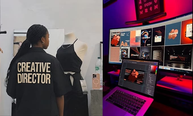 be your creative director for brand strategy and visual identity