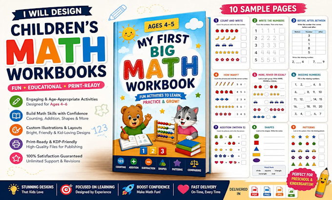 create fun math worksheets and activities for kids