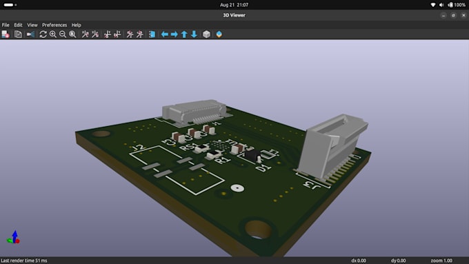 design custom pcb and schematic for your electronic project