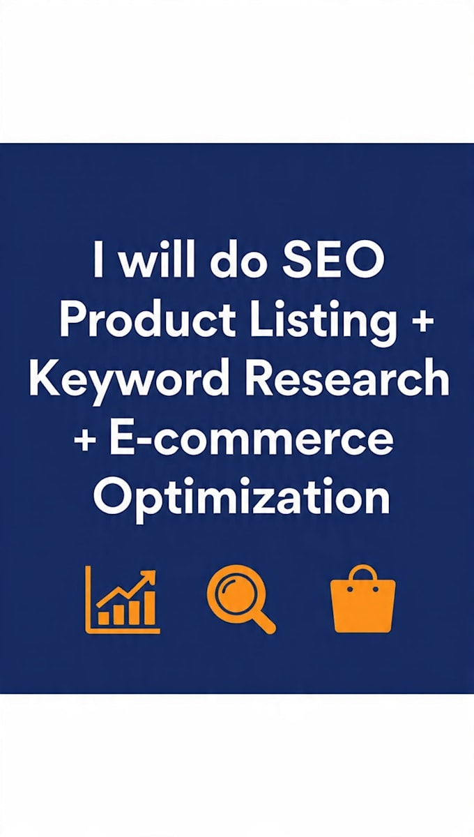 amazon product listing and SEO optimization