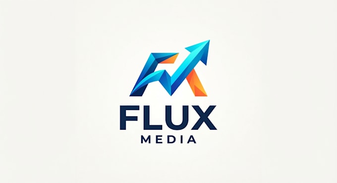 design a modern digital media logo