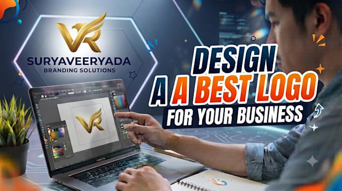 do logo making and editing  designs
