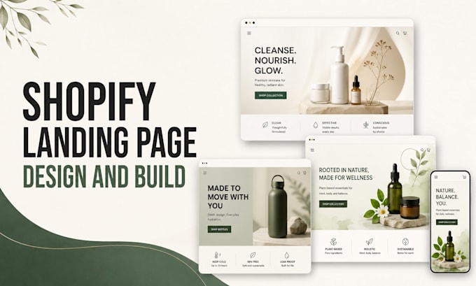 build a conversion focused shopify landing page