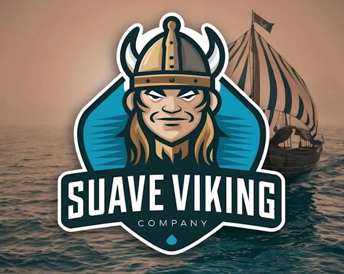 create attractive and imagination viking logo design