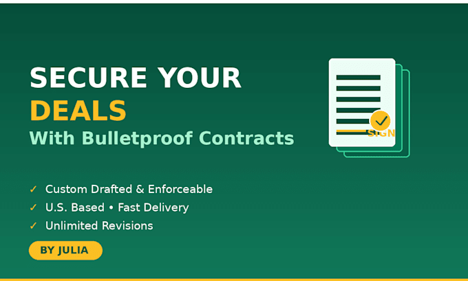 draft a professional contract or business agreement