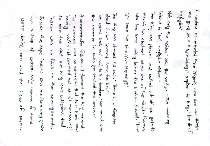 do beautyful english cursive handwriting and study notes