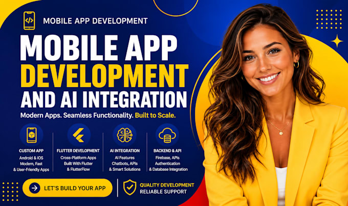 build android app, ios app, mvp mobile app development as mobile app developer