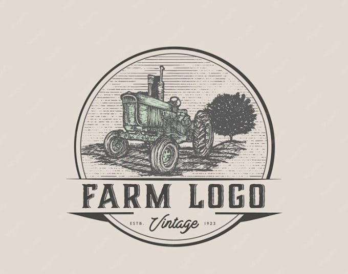 design modern tractor logo for your company