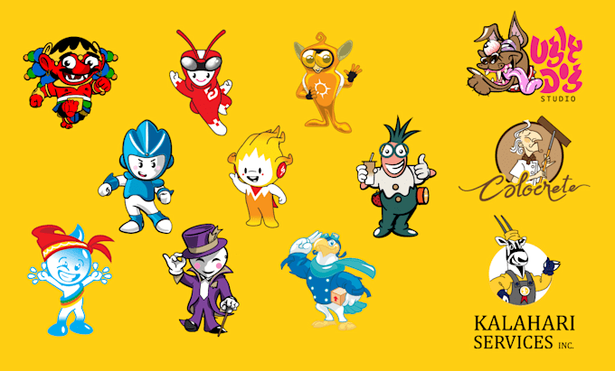 create an awesome vector mascot or character design