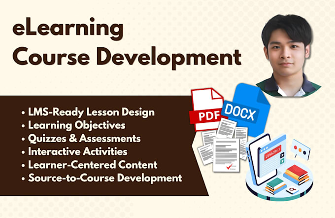 transform your content into an engaging elearning course