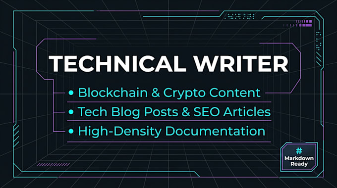 write technical crypto and tech seo articles