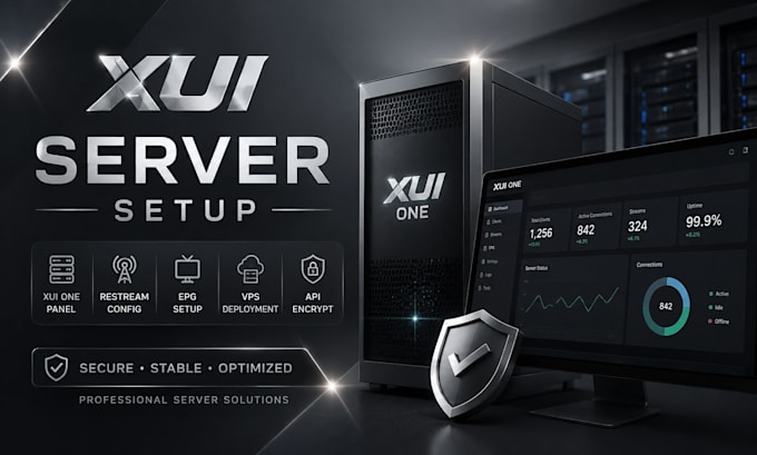 setup xui one panel,restream conf, epg, vps, installation, apis encrypt