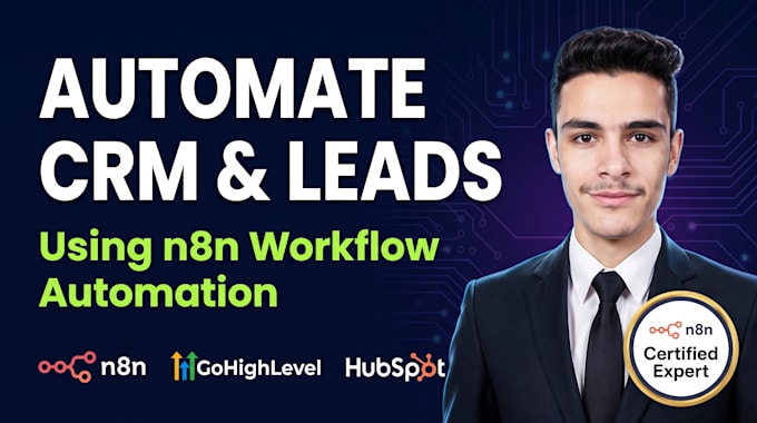 automate your gohighlevel, hubspot, and slack workflows with n8n