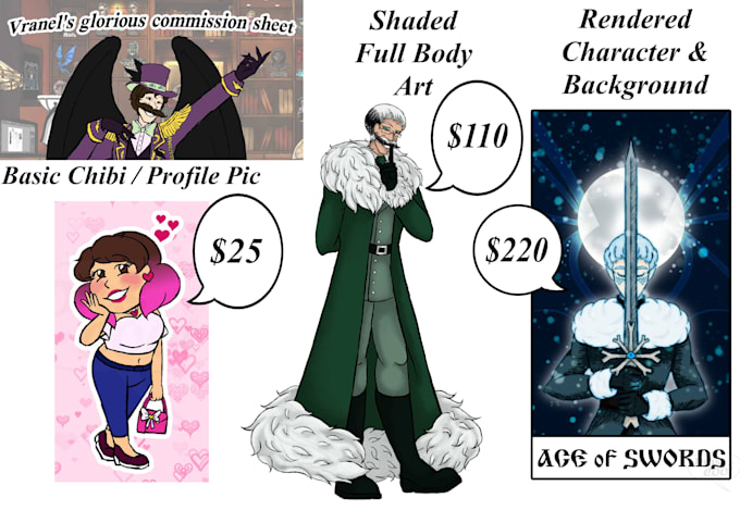 draw you an art commission
