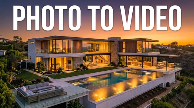 create a cinematic ai aerial real estate showcase video