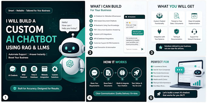 build a custom ai chatbot using rag and llms