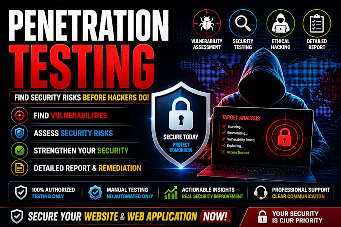 perform professional penetration testing and vulnerability assessment