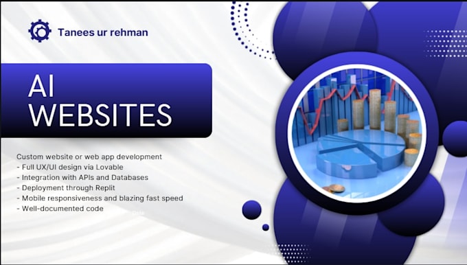design website and web app with lovable, replit