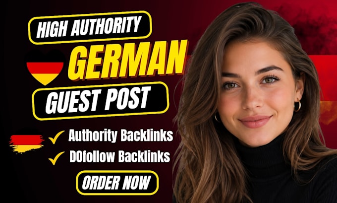 provide 100 german backlinks from high quality de websites