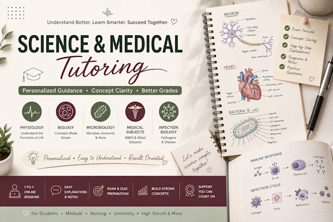 tutor biology and medical science